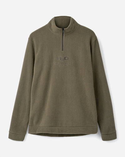 Blåvand II Fleece Half Zip - Light army - Munk Store