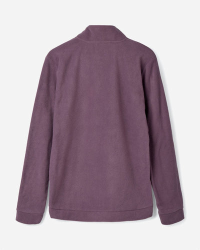 Blåvand II Fleece Half Zip - Vintage Violet - Munk Store