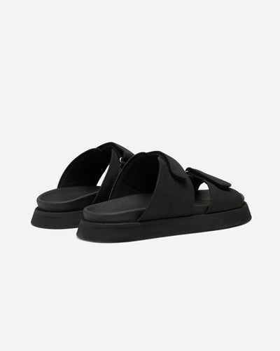 Bodi Recycled Slipper - Black Nylon - Munk Store