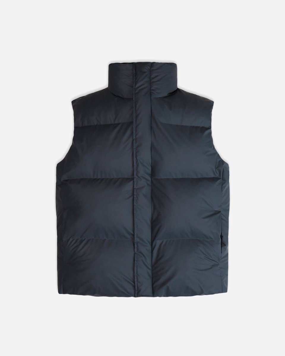 Boxy Puffer Vest - Slate - Munk Store