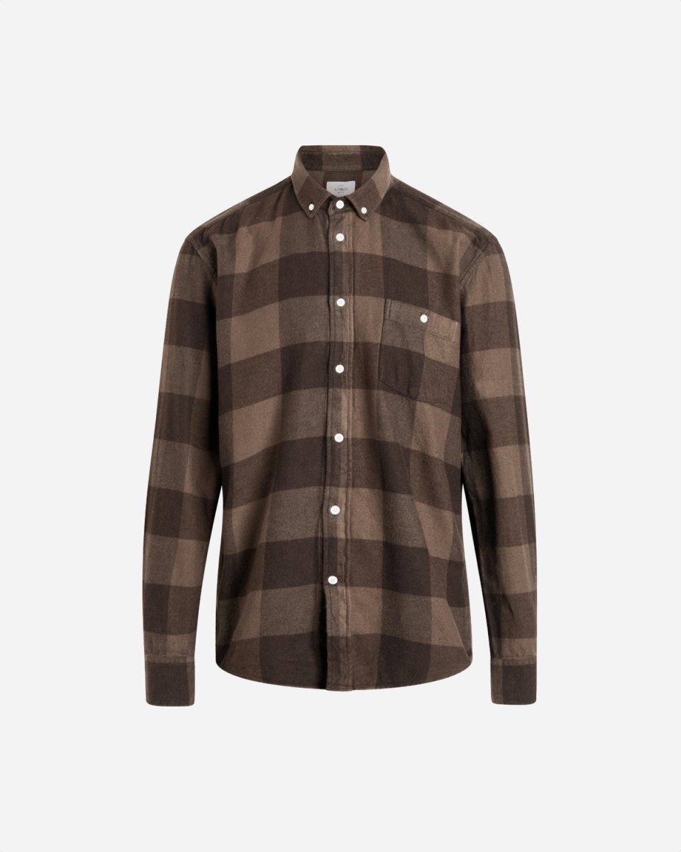 Cecil shirt - Coffee/Black - Munk Store