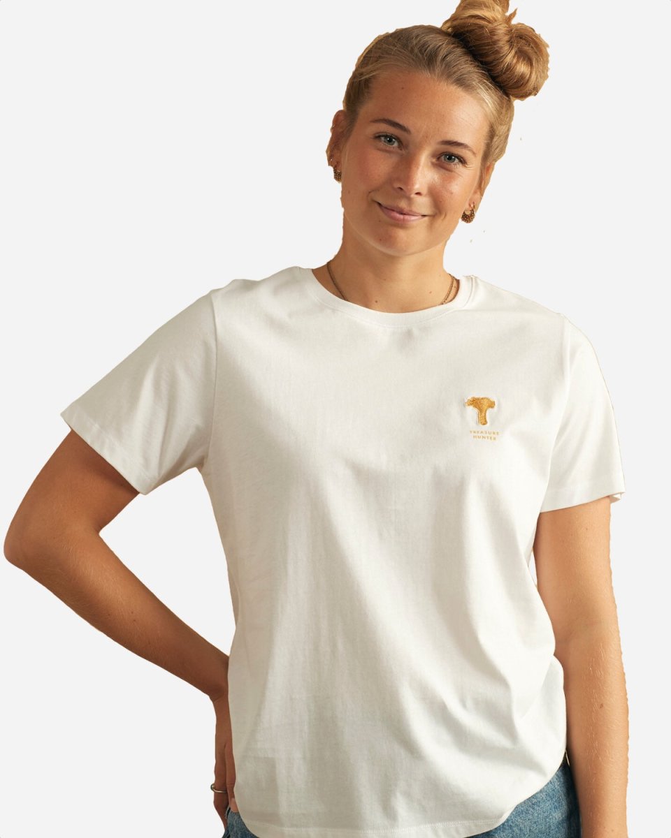 Chanterelle Tee - White - Munk Store