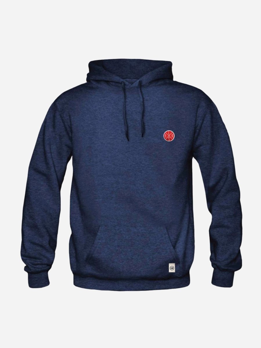 Chest Batch Hoodie - Dark Blue - Munk Store