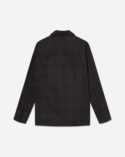 Clive Wool Shirt - Black - Munk Store