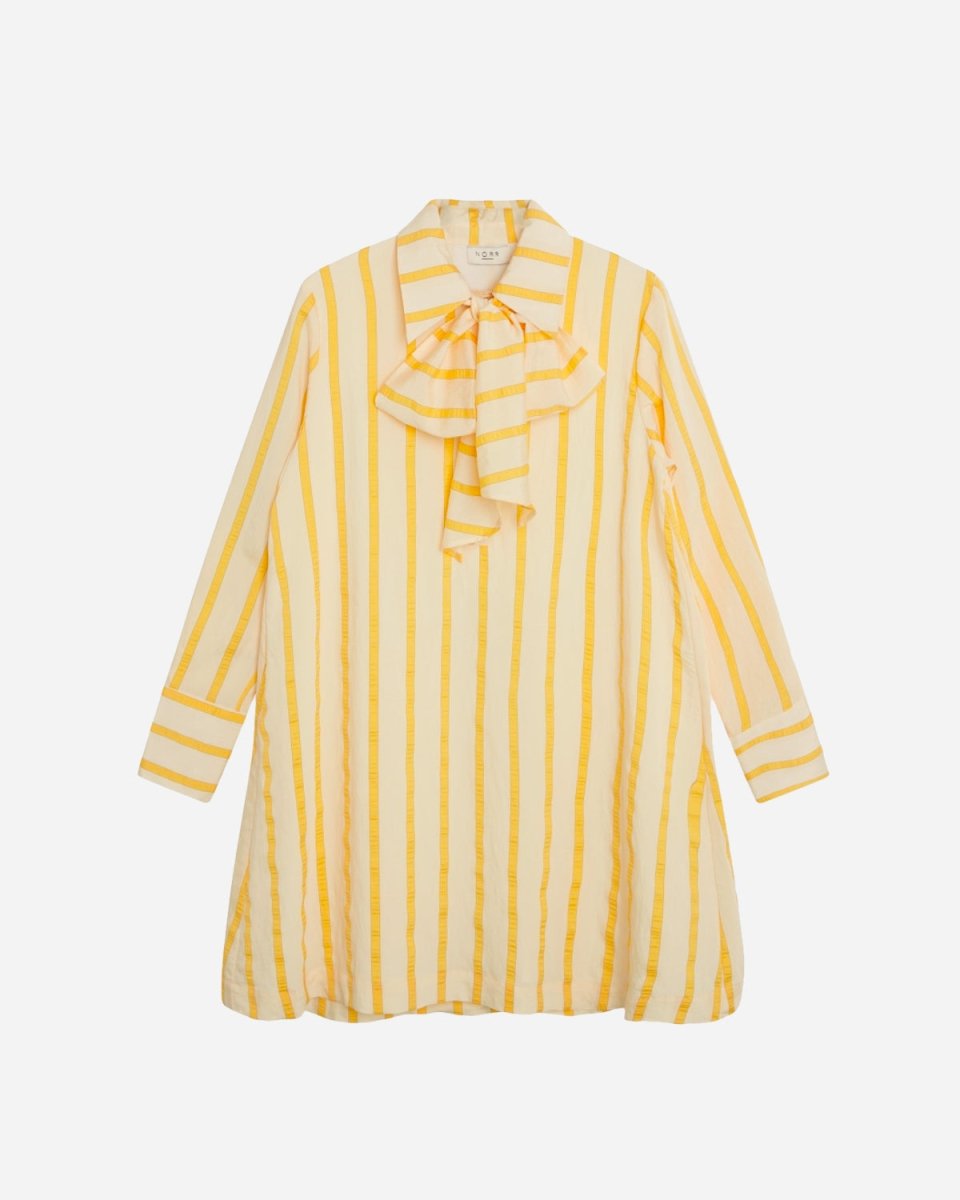 Coby dress - Yellow stripe - Munk Store