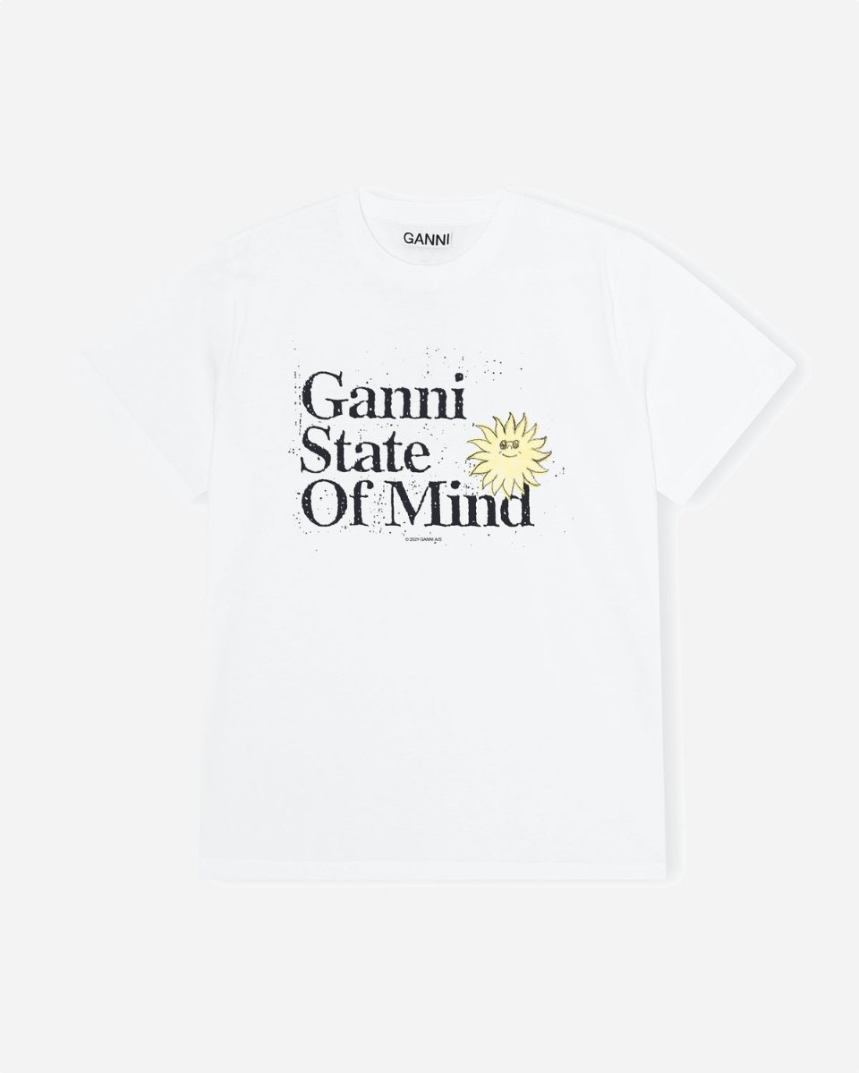 Cotton T-Shirt Sunny - White - Munk Store