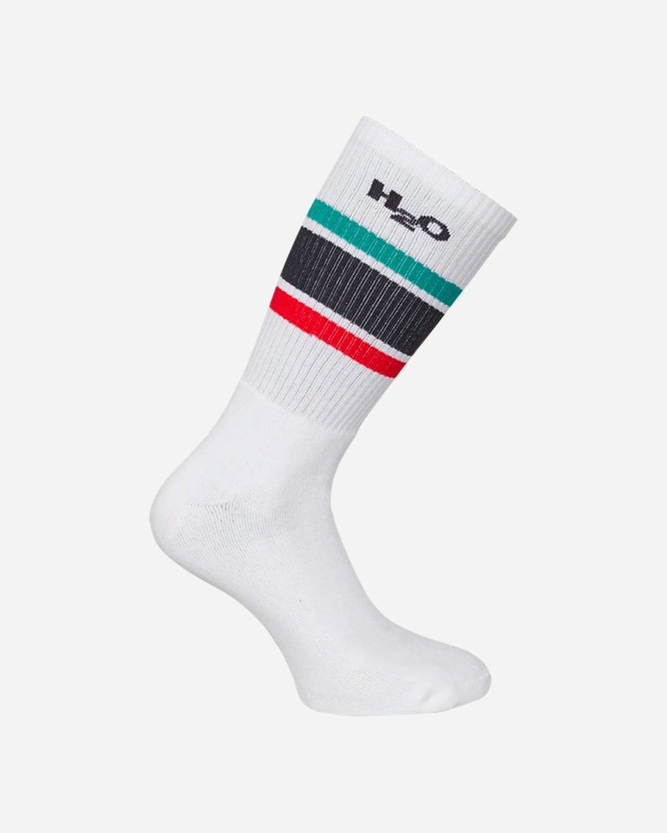 Crew Socks - White/Green/Red/Navy - Munk Store