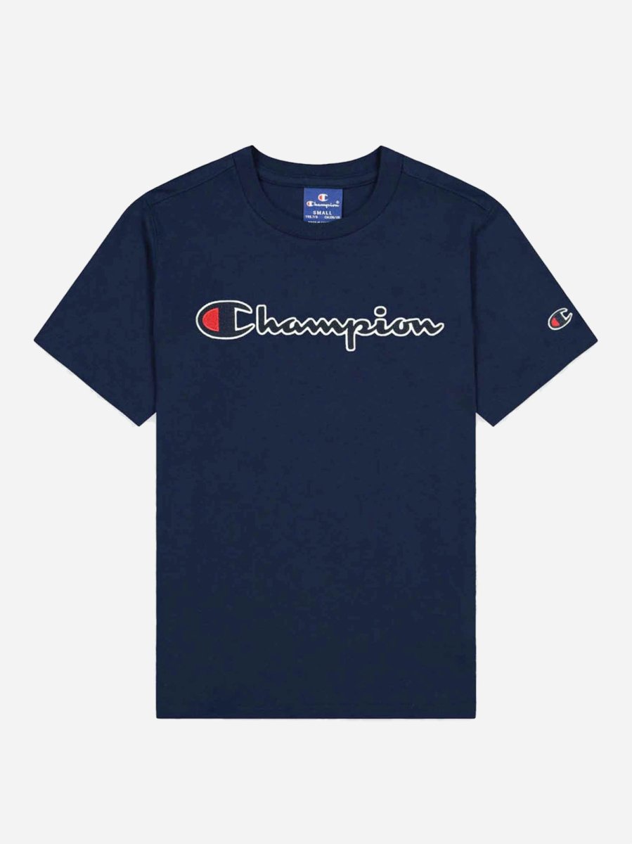 Crewneck T-Shirt - Navy - Munk Store