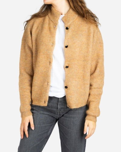 Debbie Short Cardigan - Tannin - Munk Store