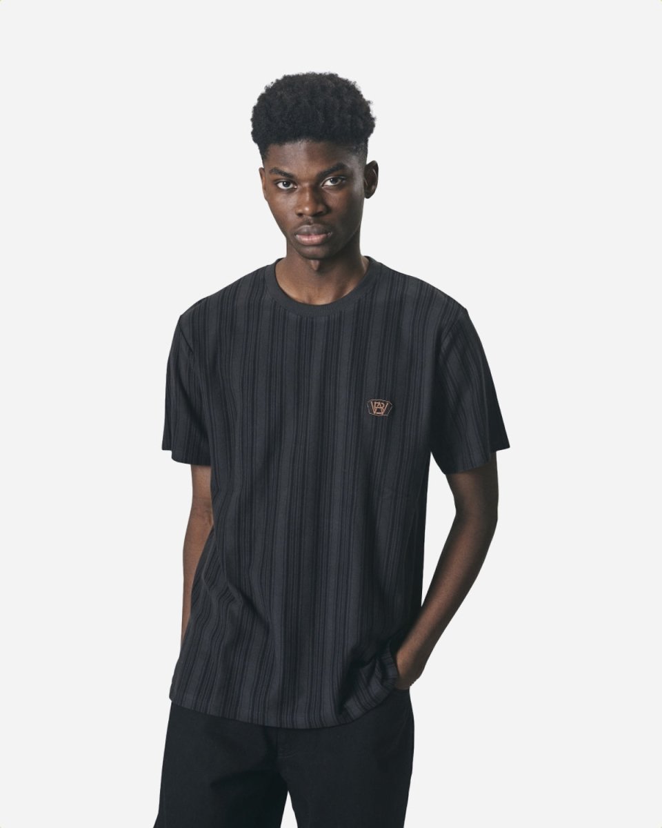 Djax Stripe Tee - Black - Munk Store