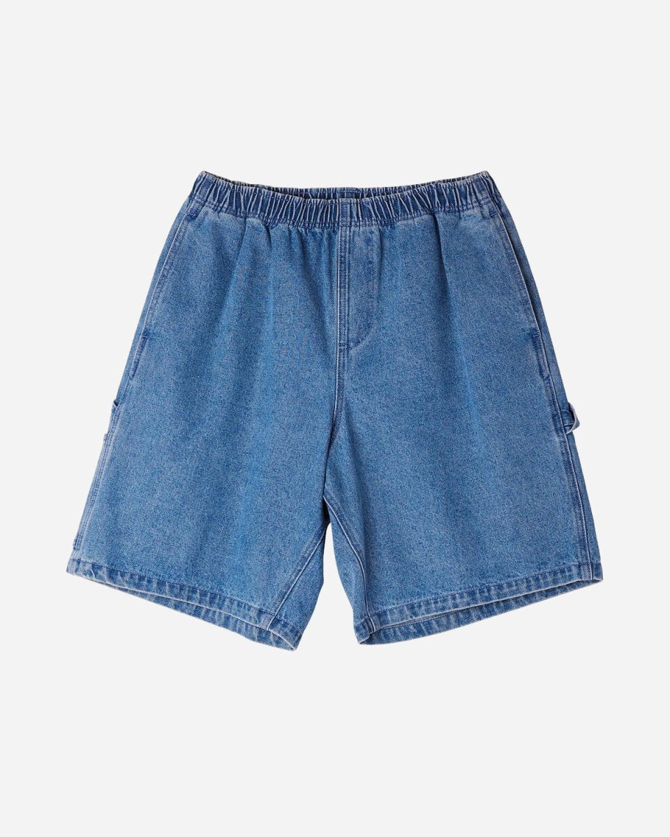 Easy Denim Carpenter Shorts - Light Indigo - Munk Store