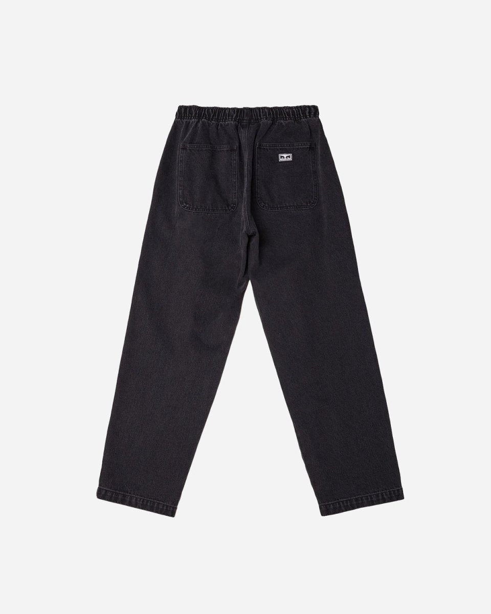 Easy Denim Pant - Faded Black - Munk Store