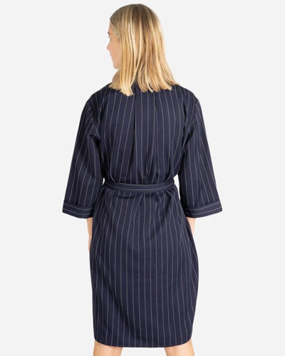 Ellis shirt dress - Blue Stripe - Munk Store