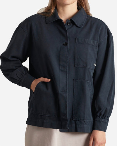 Elsa Overshirt - Dark Navy - Munk Store