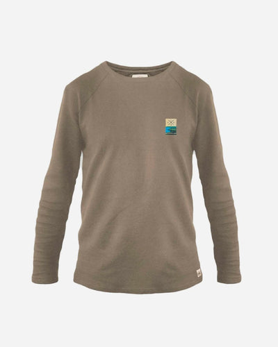 ELSK® BAGSØ2 PCH MEN'S LIGHTWEIGHT CREWNECK - SMOKEY OLIVE - Munk Store