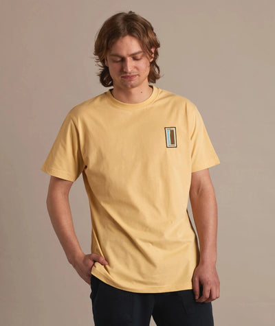 ELSK® BUNKERS PCH BRUSHED T-SHIRT - SUNLIGTH - Munk Store