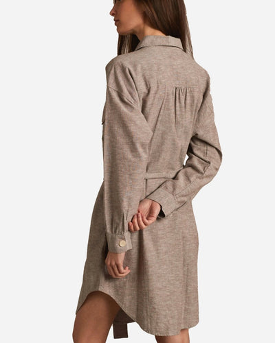 ELSK-KARLA WOMEN´S DRESS I LIGHT BROWN - Munk Store