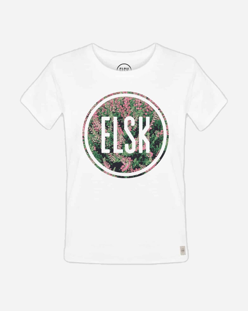 Elsk Lyng Logo Women's Tee - white - Munk Store