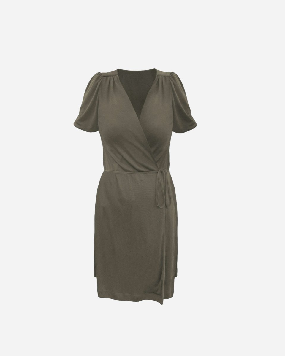 Elsk Osterild Wrap Drees - Khaki - Munk Store