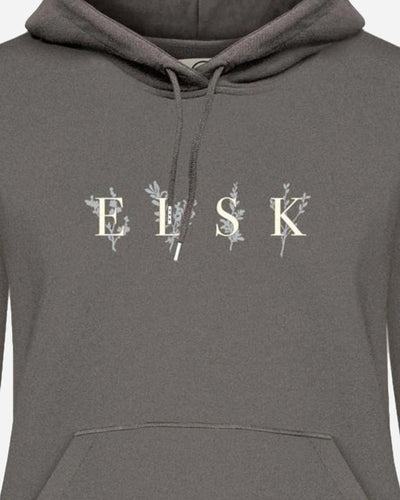 ELSK® PORSE LOGO FIONA WOMEN'S HOODIE - PIRATE BLACK - Munk Store