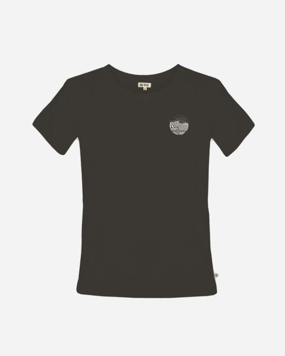 ELSK® PULS CH WOMEN'S ESSENTIAL TEE - PIRATE BLACK - Munk Store