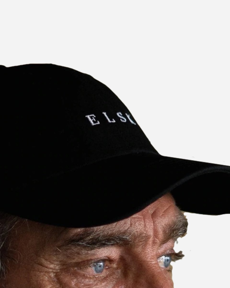 ELSK PURE EMB CAP - BLACK - Munk Store