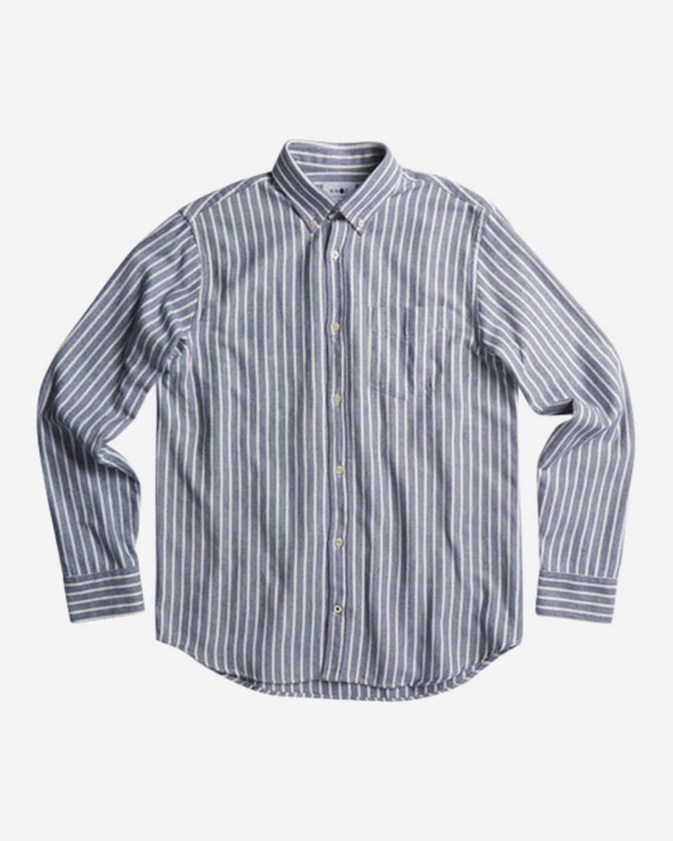 Errico Shirt 5166 - Blue Stripe - Munk Store