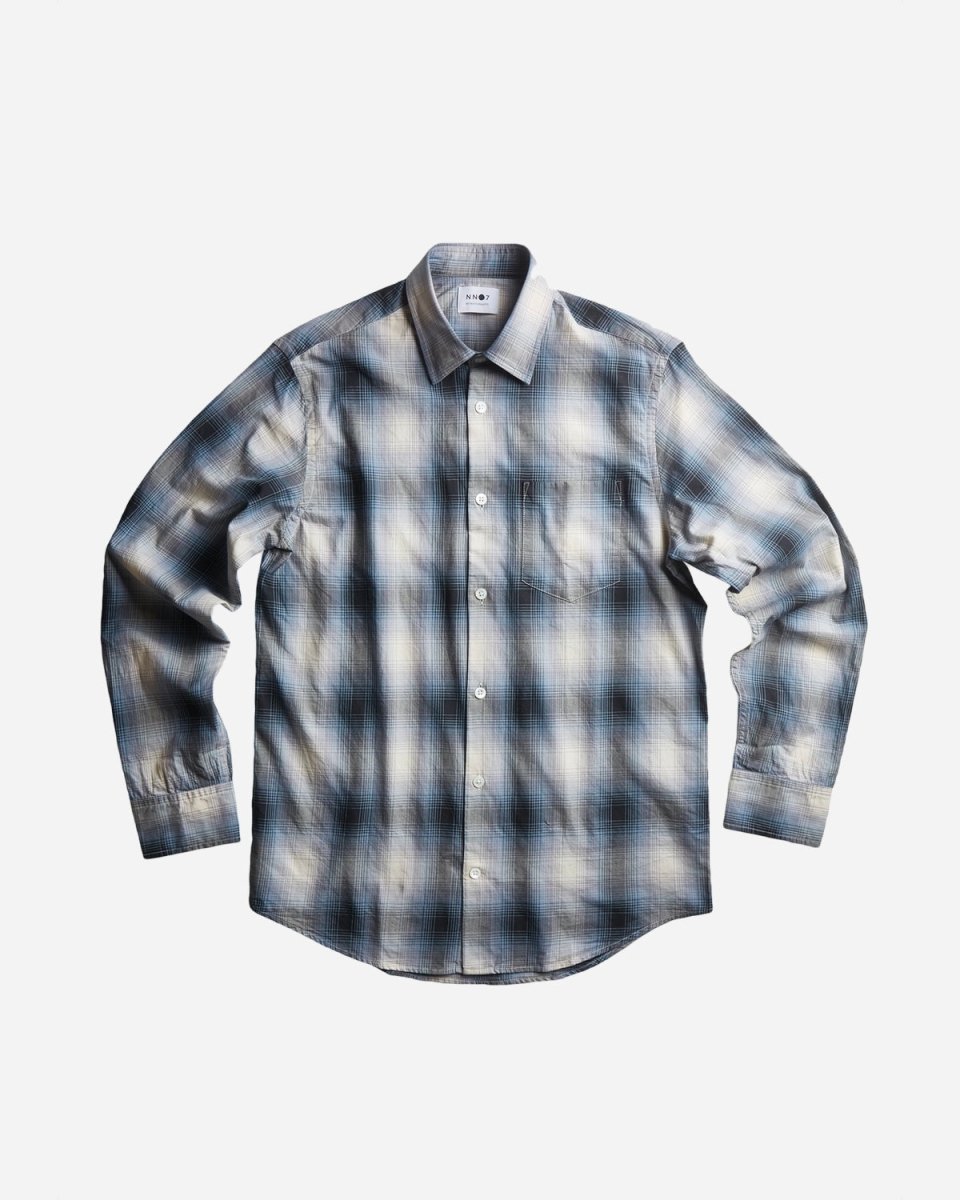 Errico Shirt 5275 - Blue Check - Munk Store