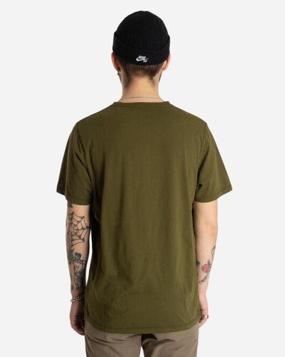 Ethan Print Tee 3208 - Army - Munk Store