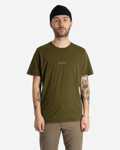 Ethan Print Tee 3208 - Army - Munk Store