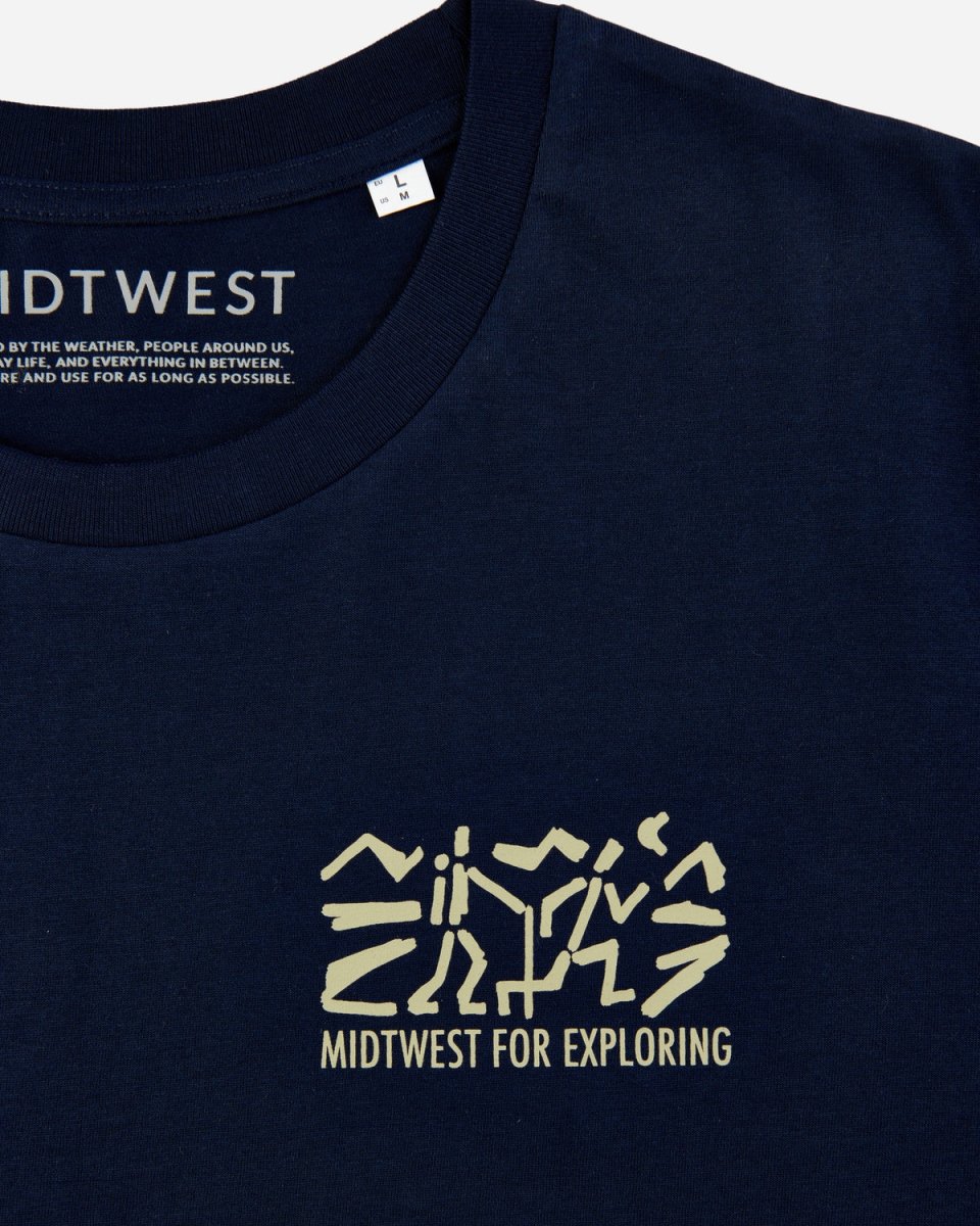 Explore T-shirt - Navy - Munk Store