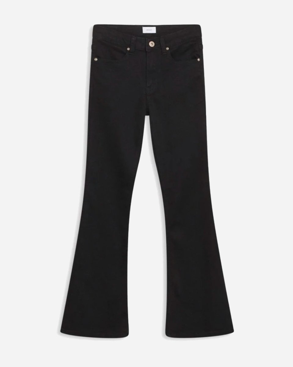 Flare Black Pant - Black - Munk Store