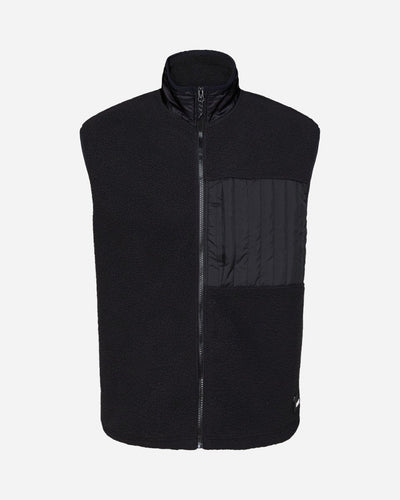 Fleece Vest - Black - Munk Store