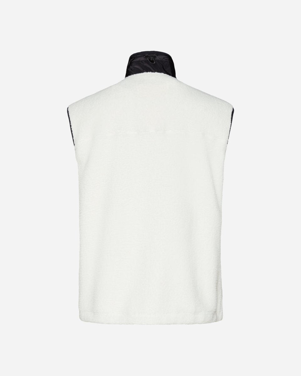 Fleece Vest - Off White - Munk Store