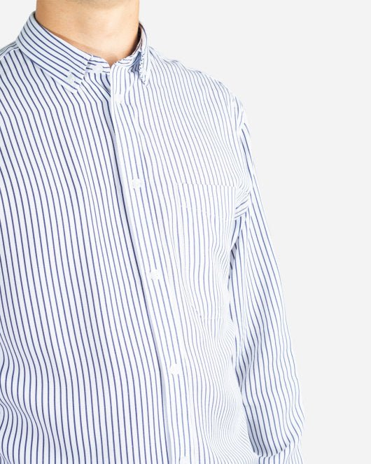 Fling Stripe Shirt - White - Munk Store