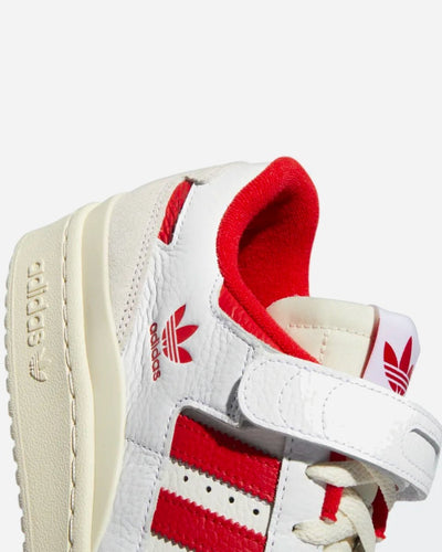 Forum Low - White/Vivi Red - Munk Store