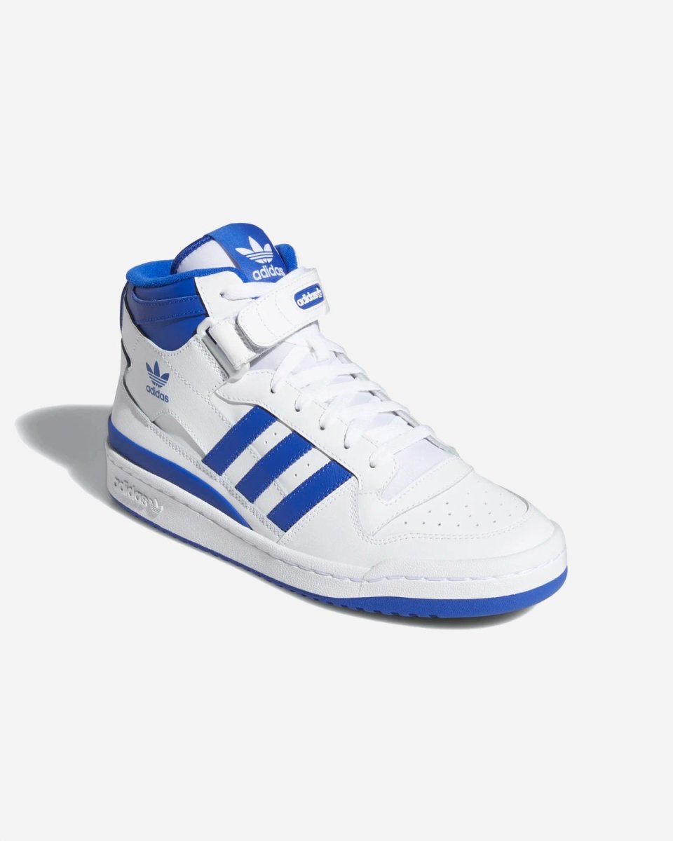 Forum Mid - White/Royal Blue - Munk Store