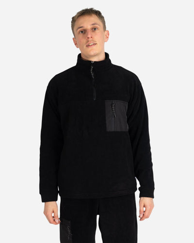 Frinck Fleece zip - Black - Munk Store