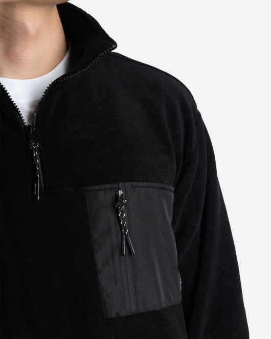 Frinck Fleece zip - Black - Munk Store