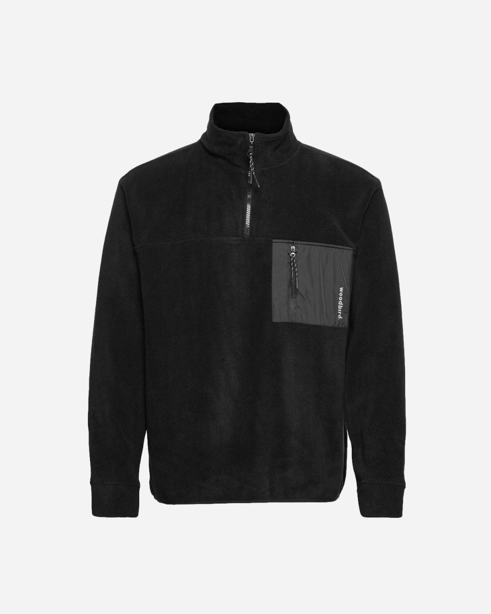 Frinck Half-Zip Fleece - Black - Munk Store