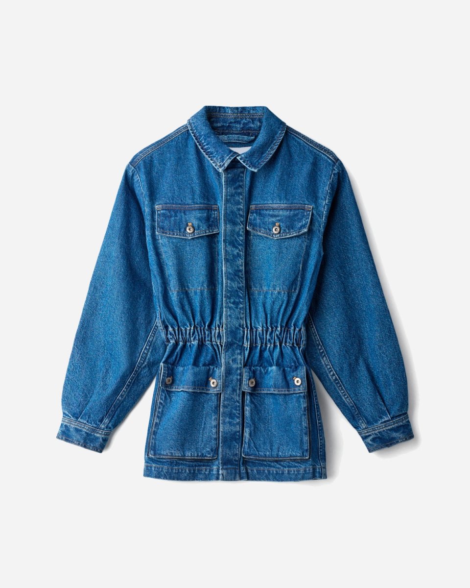 Gad Jacket - Medium Denim Blue - Munk Store