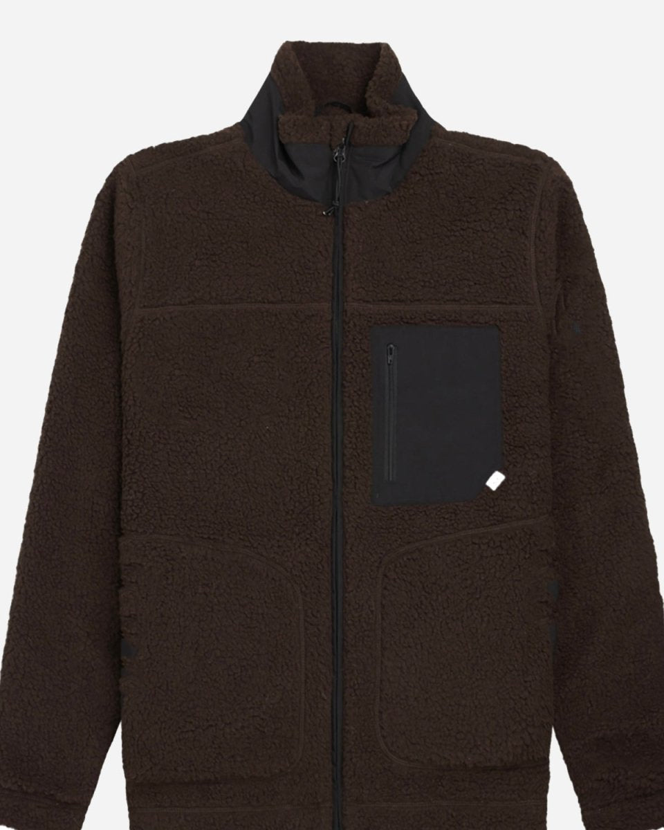 Garvin Pile Jacket - Brown - Munk Store