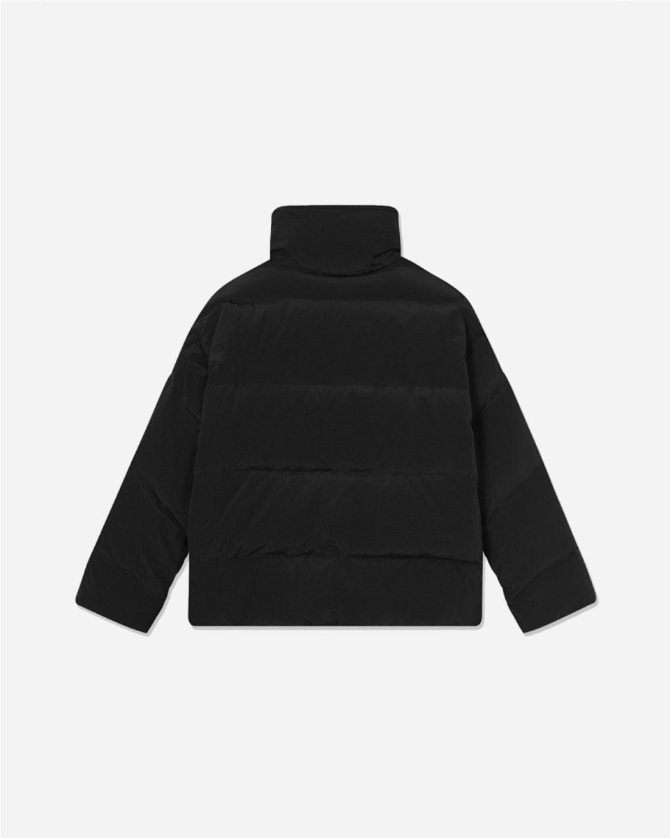 Gemma Tech Stripe Down Jacket - Black - Munk Store