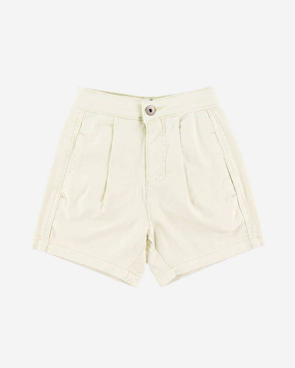 Gitte Ecru Shorts - Ecru - Munk Store