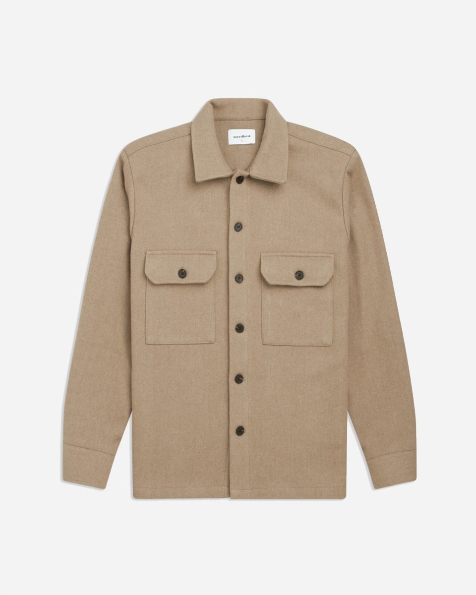 Glixto Wool Shirt - Sand - Munk Store