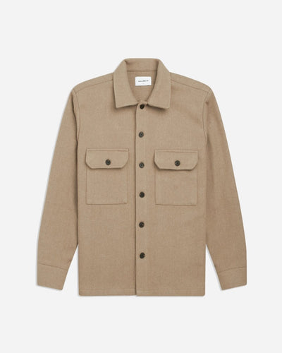 Glixto Wool Shirt - Sand - Munk Store