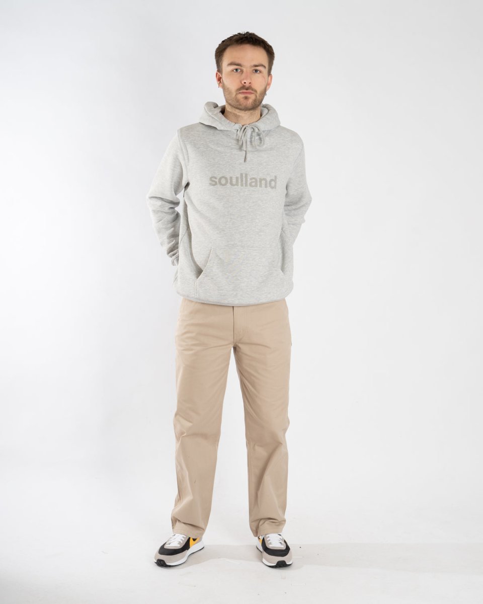 Googie hoodie - Grey Melange - Munk Store