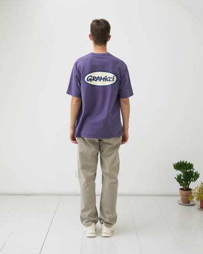 Gramicci Oval Tee - Purple Pigment