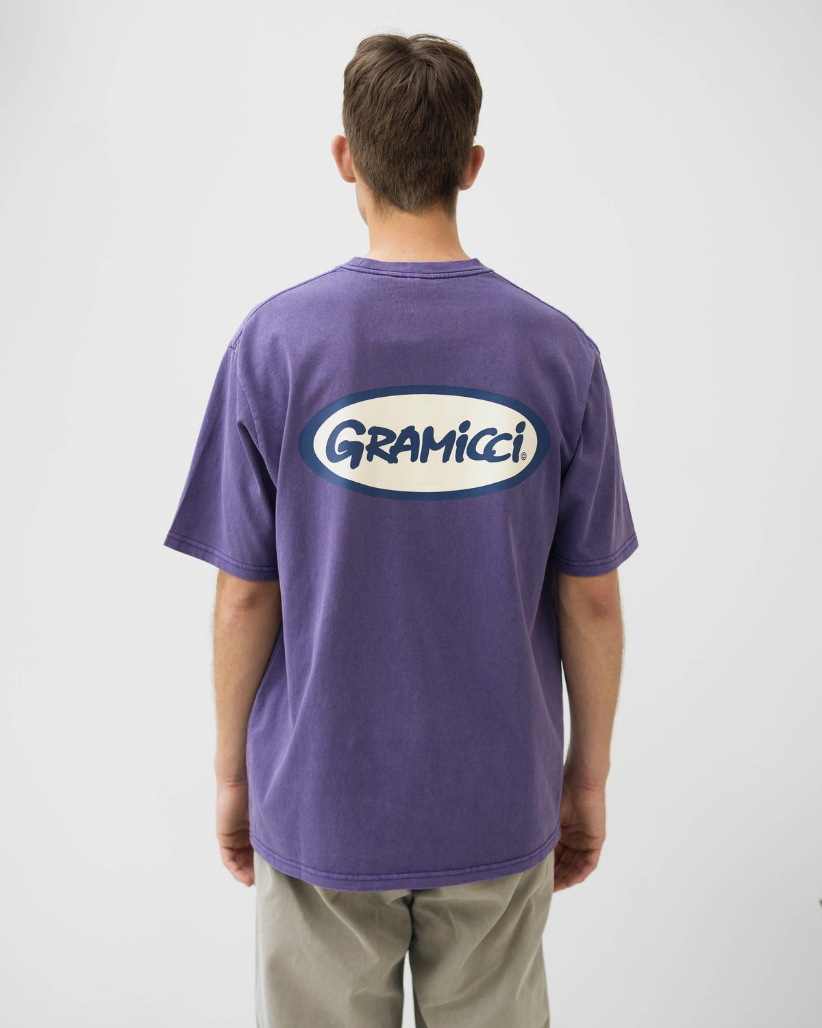 Gramicci Oval Tee - Purple Pigment