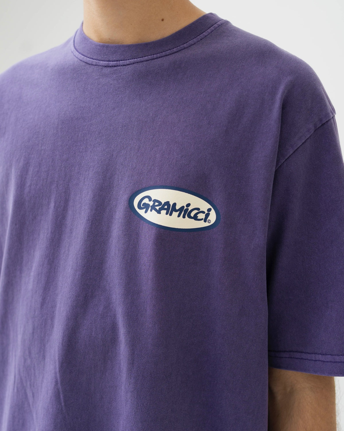 Gramicci Oval Tee - Purple Pigment